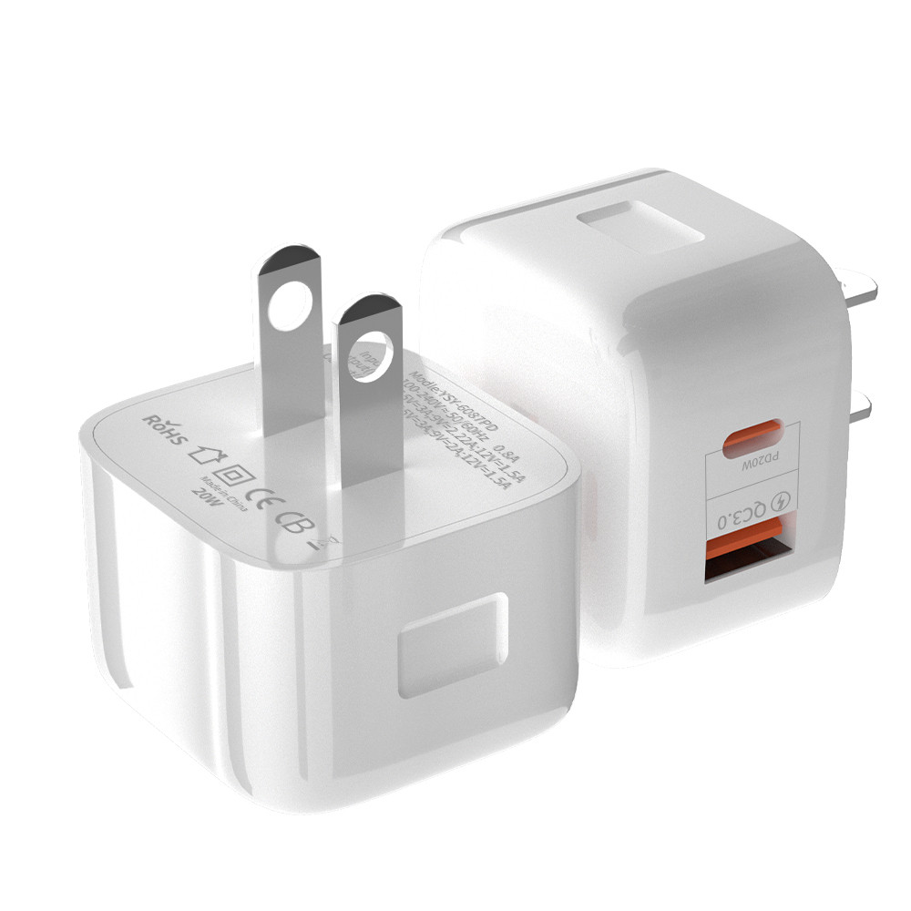 20W USB-C Fast Wall Charger typeC PD2.0 QC3.0 - Image 3