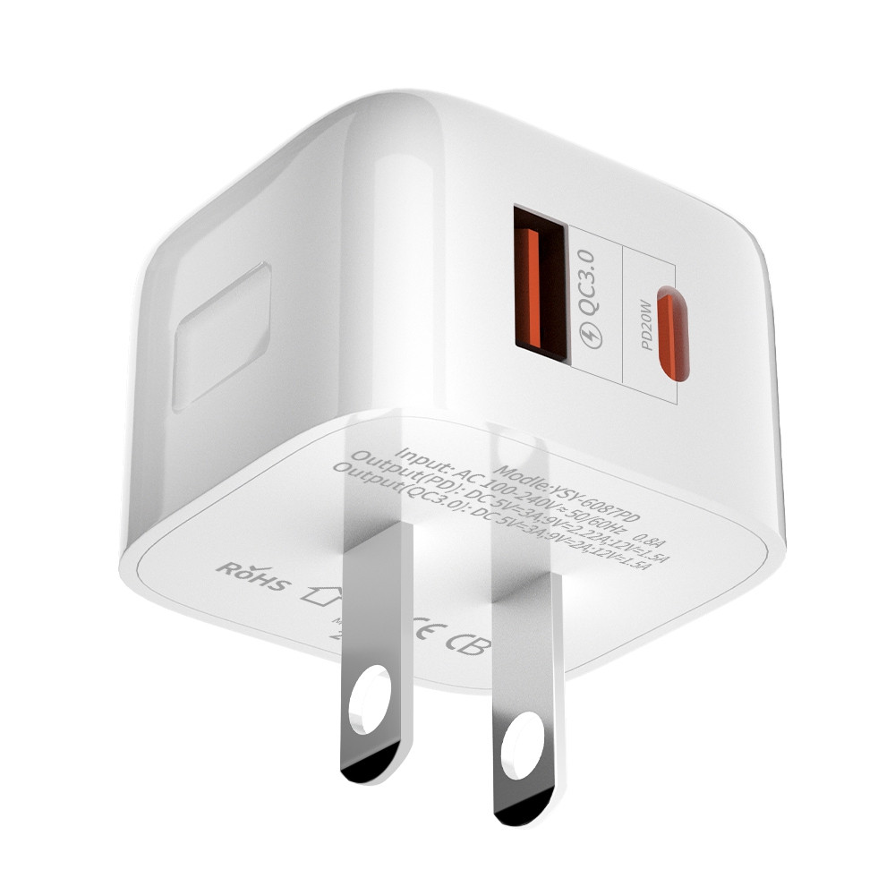 20W USB-C Fast Wall Charger typeC PD2.0 QC3.0 - Image 5