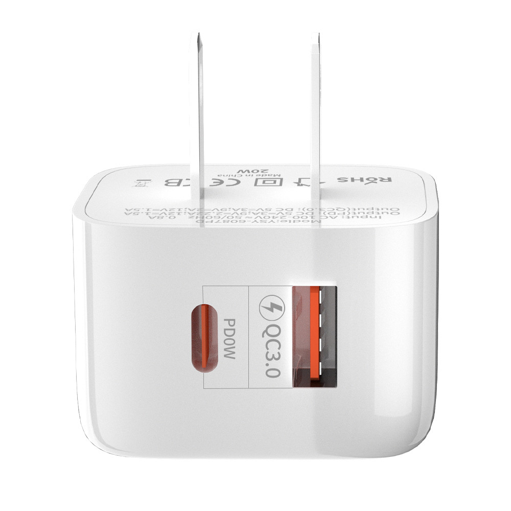 20W USB-C Fast Wall Charger typeC PD2.0 QC3.0 - Image 6