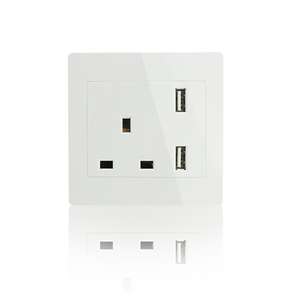 5V 2.1ASingle UK USB Wall Socket