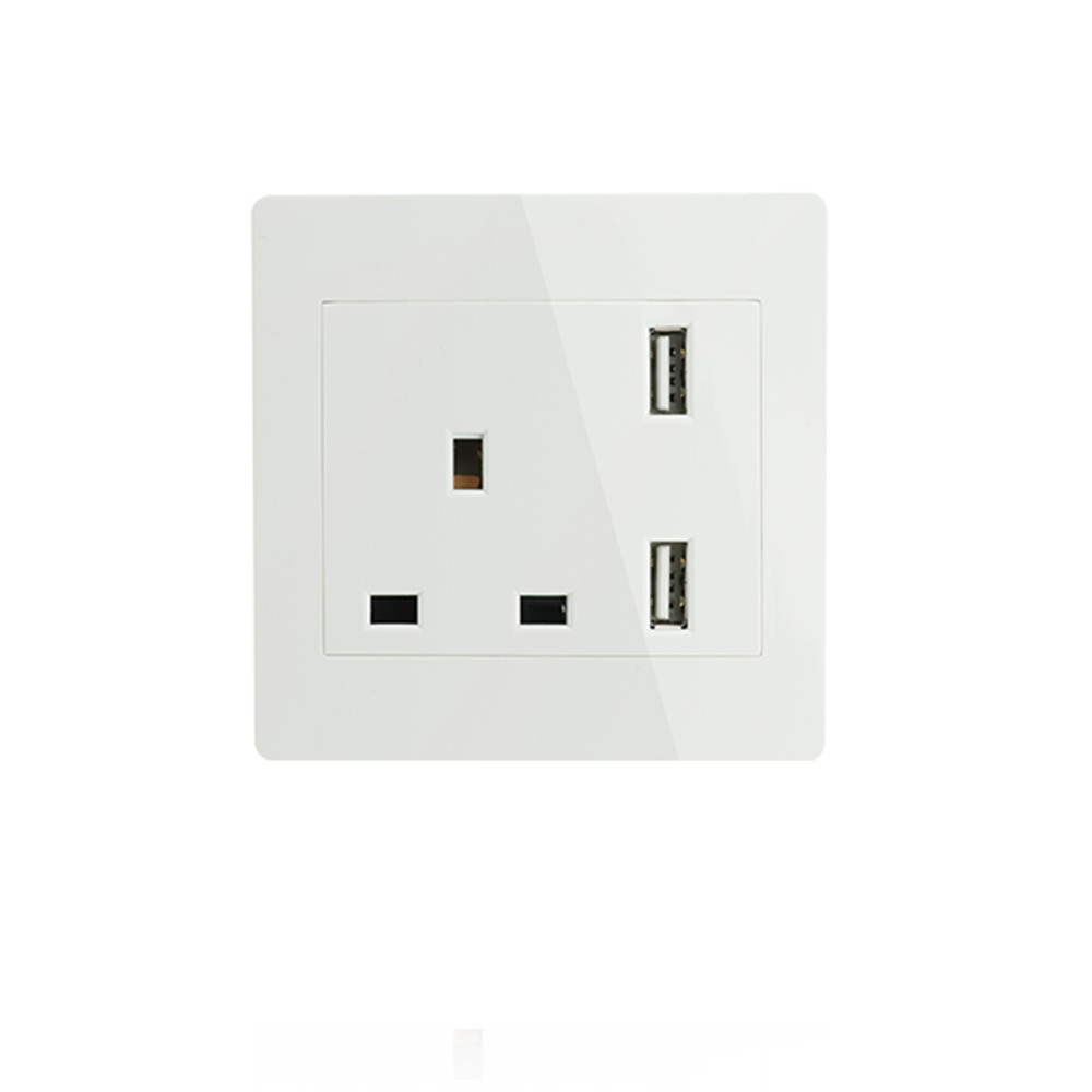 5V 2.1ASingle UK USB Wall Socket - Image 3