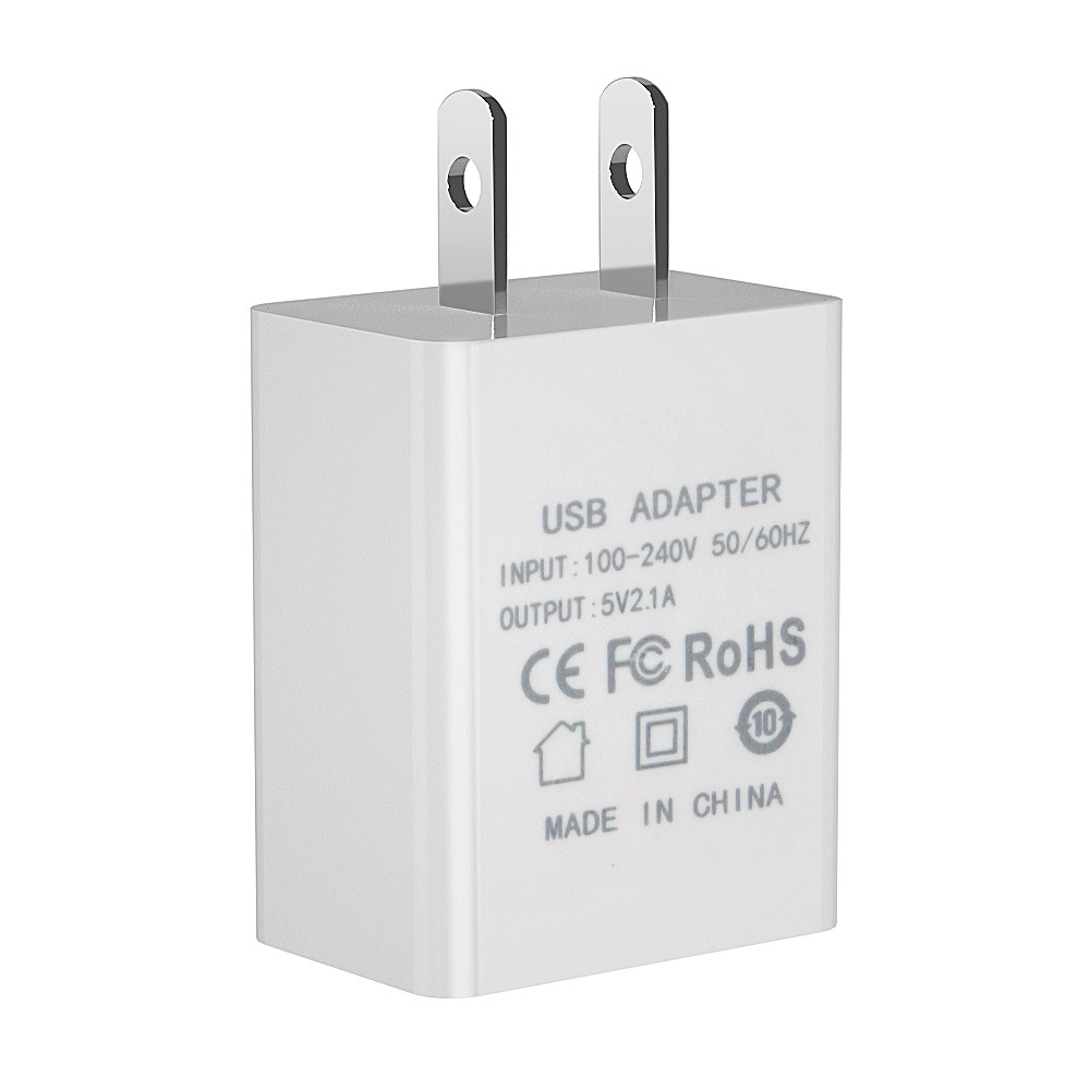 DC 5V 2.1A Mobile Phone USB Wall Charger - Image 7