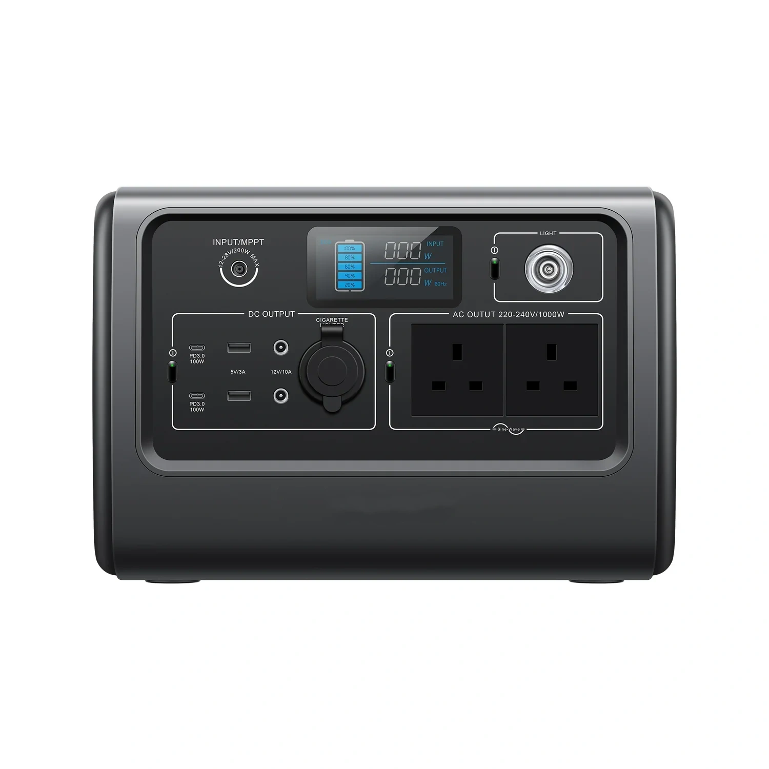 EB70 1000W 716WH PORTABLE POWER STATION