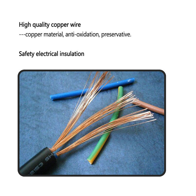 EU Plug 3 prong AC Power Cable - Image 2