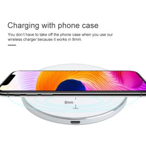 Fast Wireless Charger For Samsung Note iPhone 8