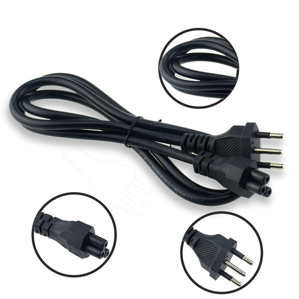 Laptop Adapter AC Cable With Brazil Plug - Image 3