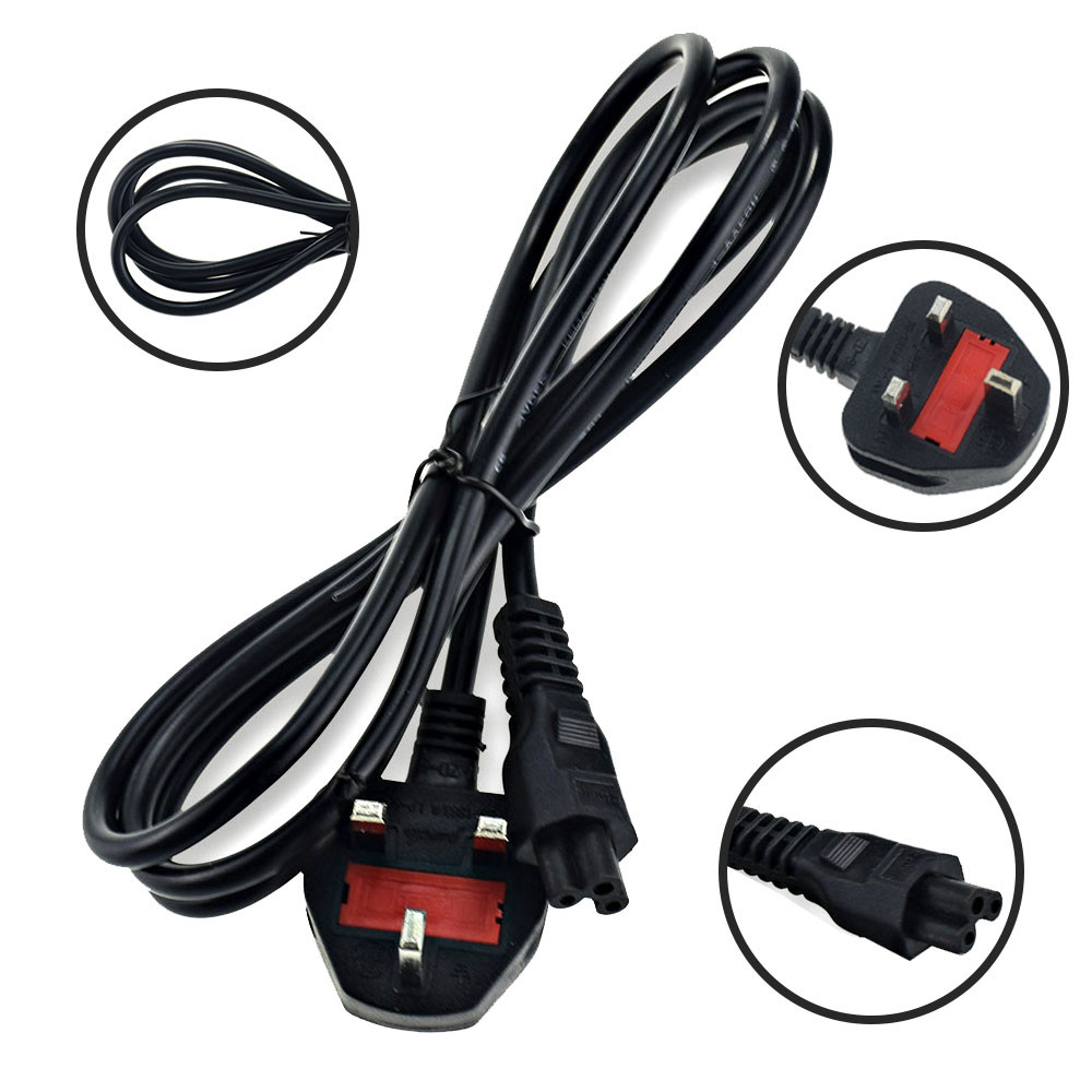 UK 3pin fused AC Power cable - Image 2
