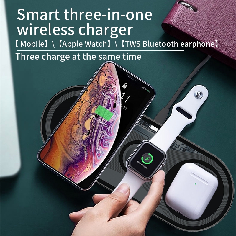 3 in 1 Wireless Charger X399 - Image 5
